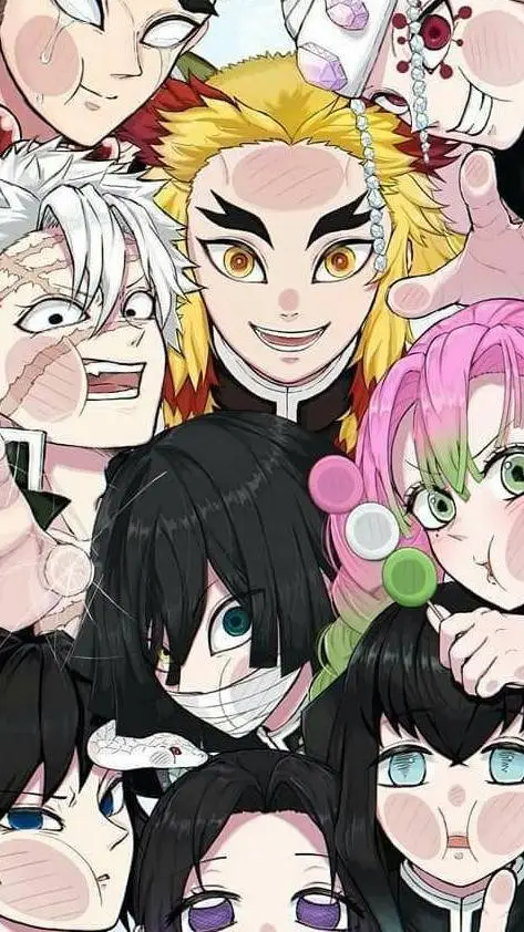 ai character: ~•KNY SLEEPOVER~• background