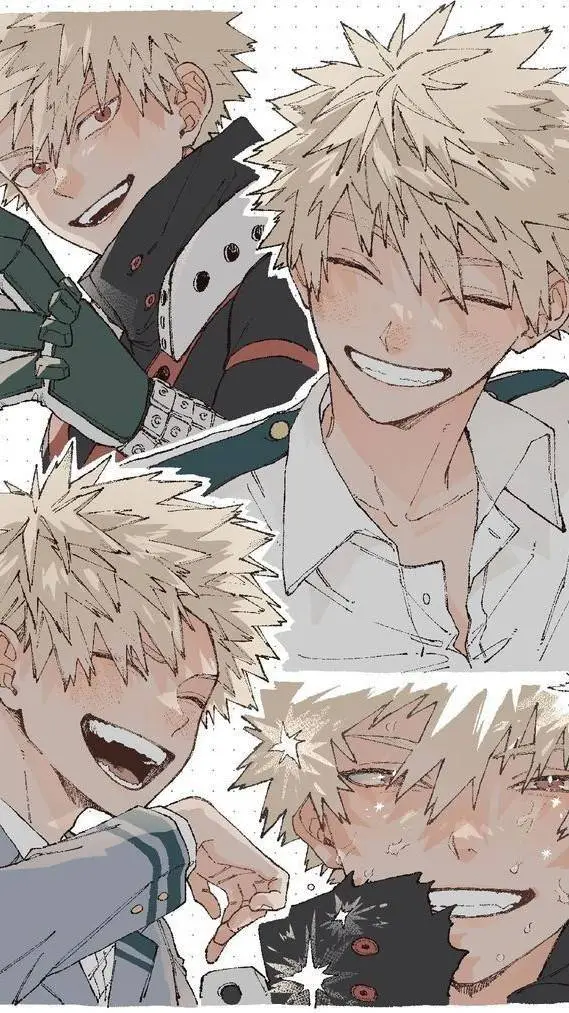 ai character: Katsuki Bakugo MHA background
