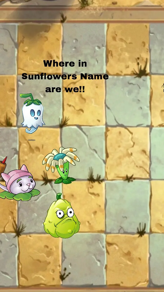 ai character: PVZ (Part 2 Egypt) background