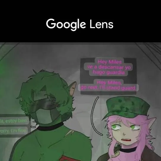 chat with ai character: 💚🩷