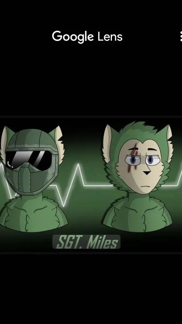 ai character: 💚💚 background