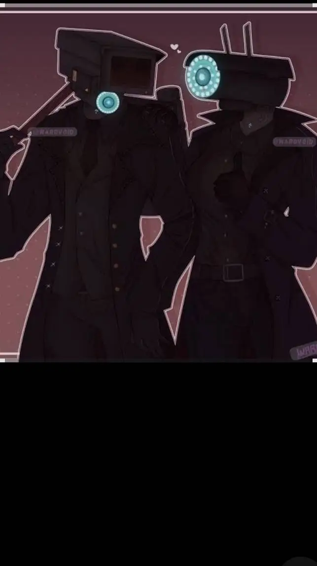 ai character: 💙🖤 background