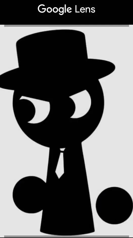 ai character: black background