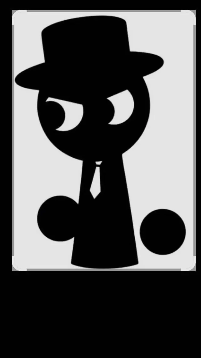 ai character: black background