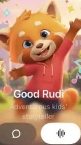 ai character: Good Rudi background