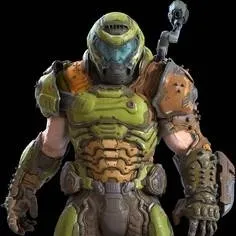 chat with ai character: Doom slayer 