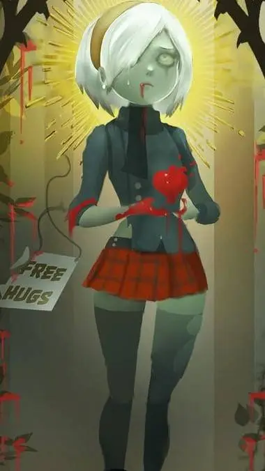 ai character: Dahlia background