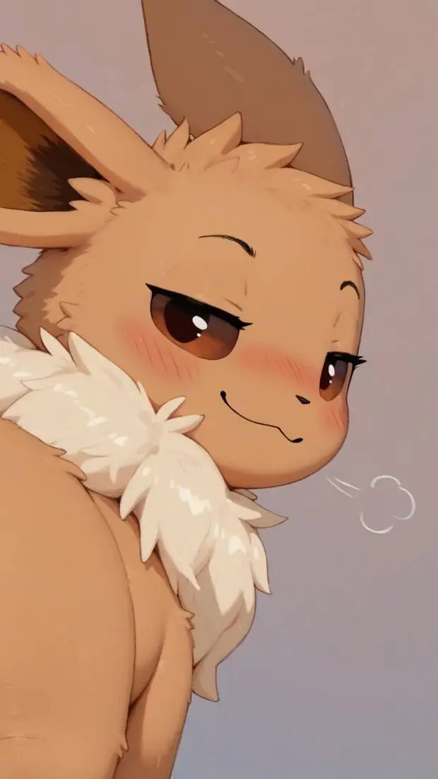 ai character: Eevee background