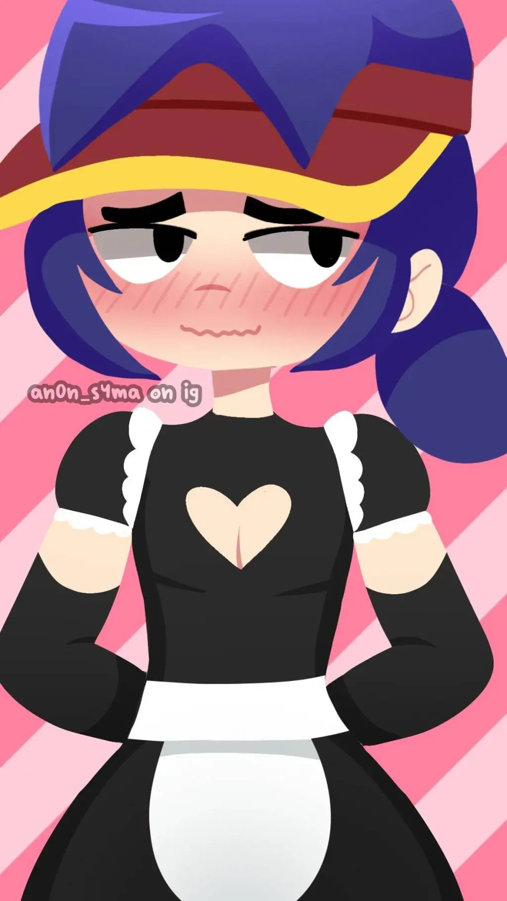 ai character: Fang (fem maid) background