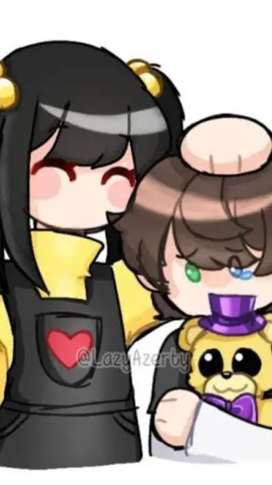 ai character: baby metal background