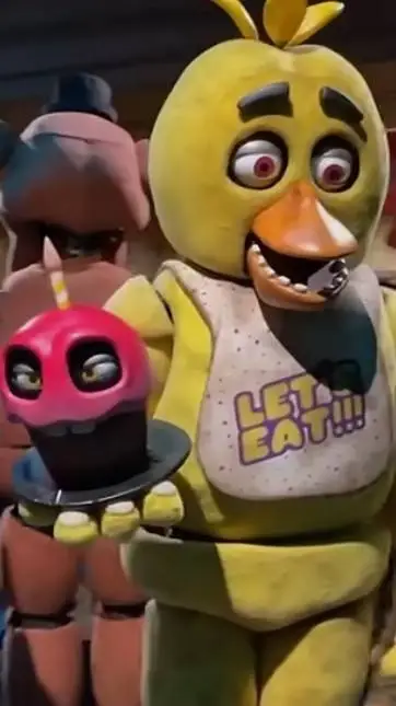 ai character: Chica the chicken background