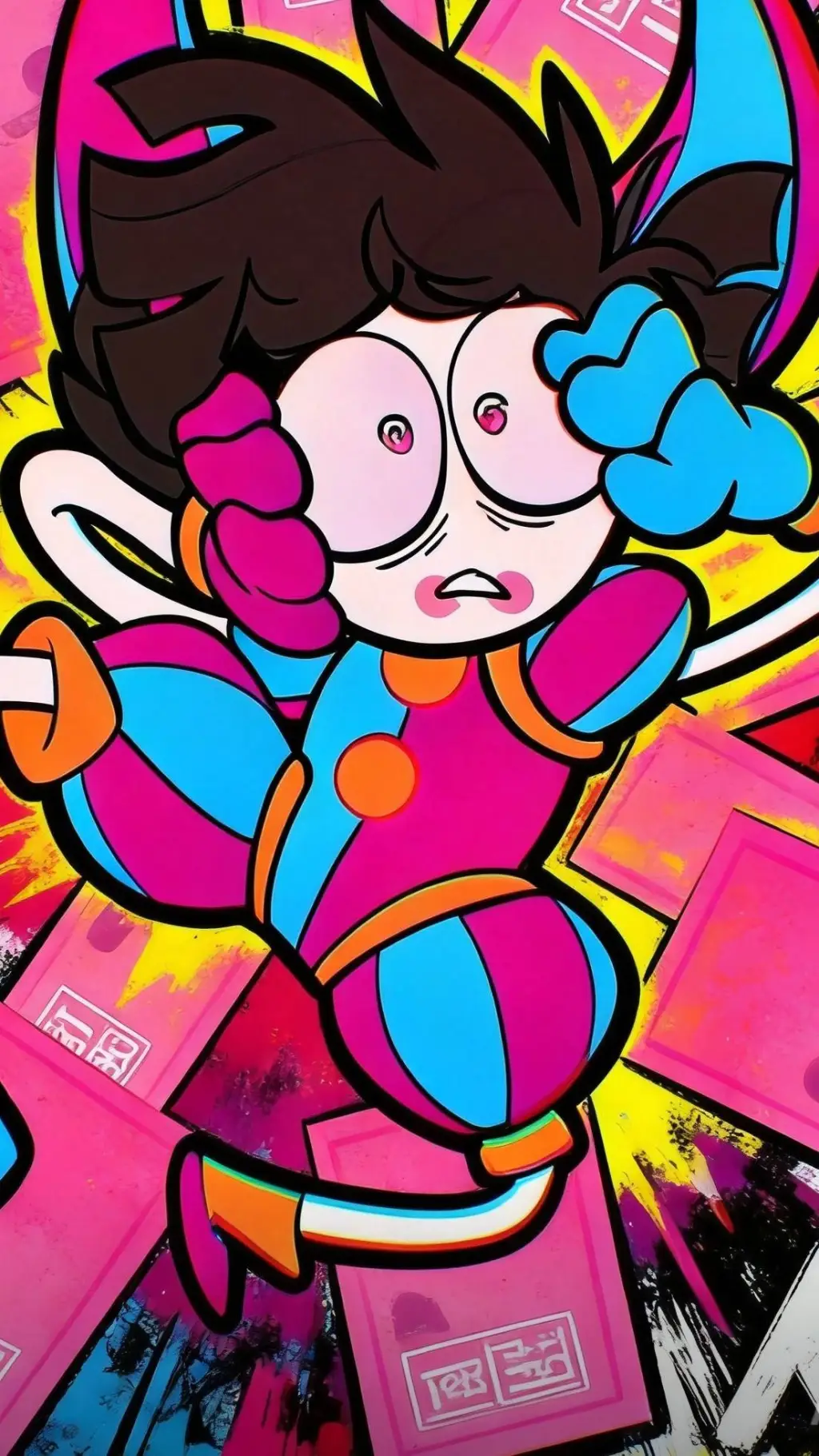 ai character: Pomni background