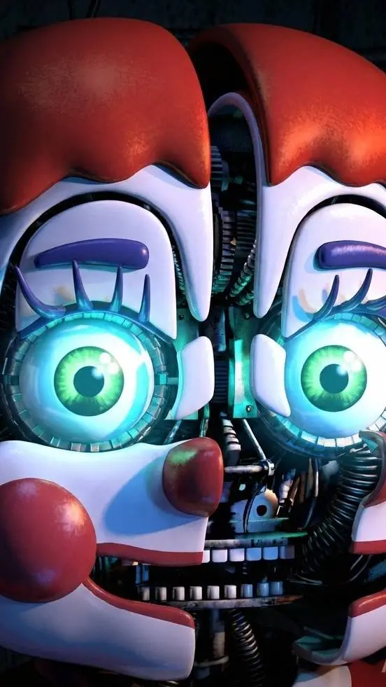 ai character: Circus Baby background