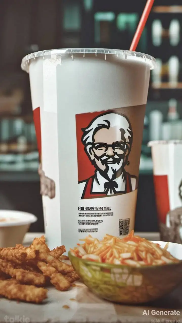 ai character: KFC x FNAF background