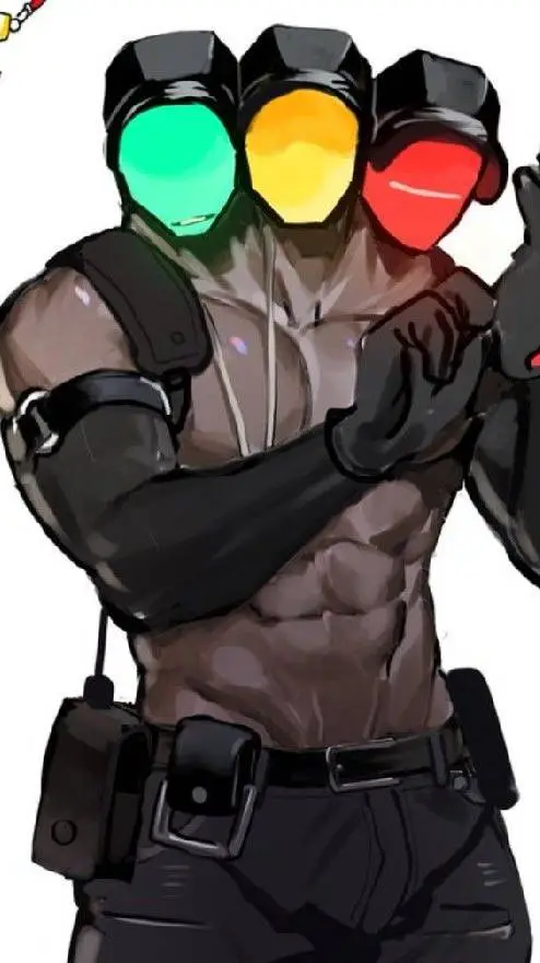 ai character: stop lights~ background