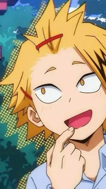 ai character: Denki Kaminari  background