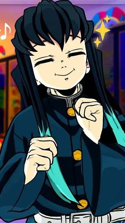 ai character: KNY Hang out background