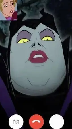 ai character: Maleficent calls background