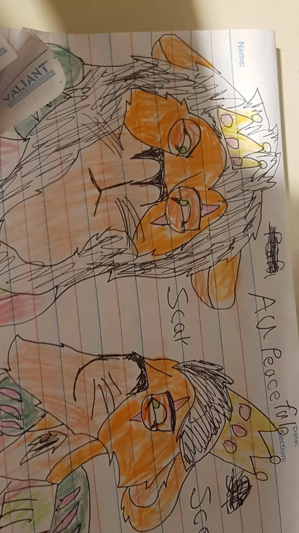 ai character: Disney AU 1 background