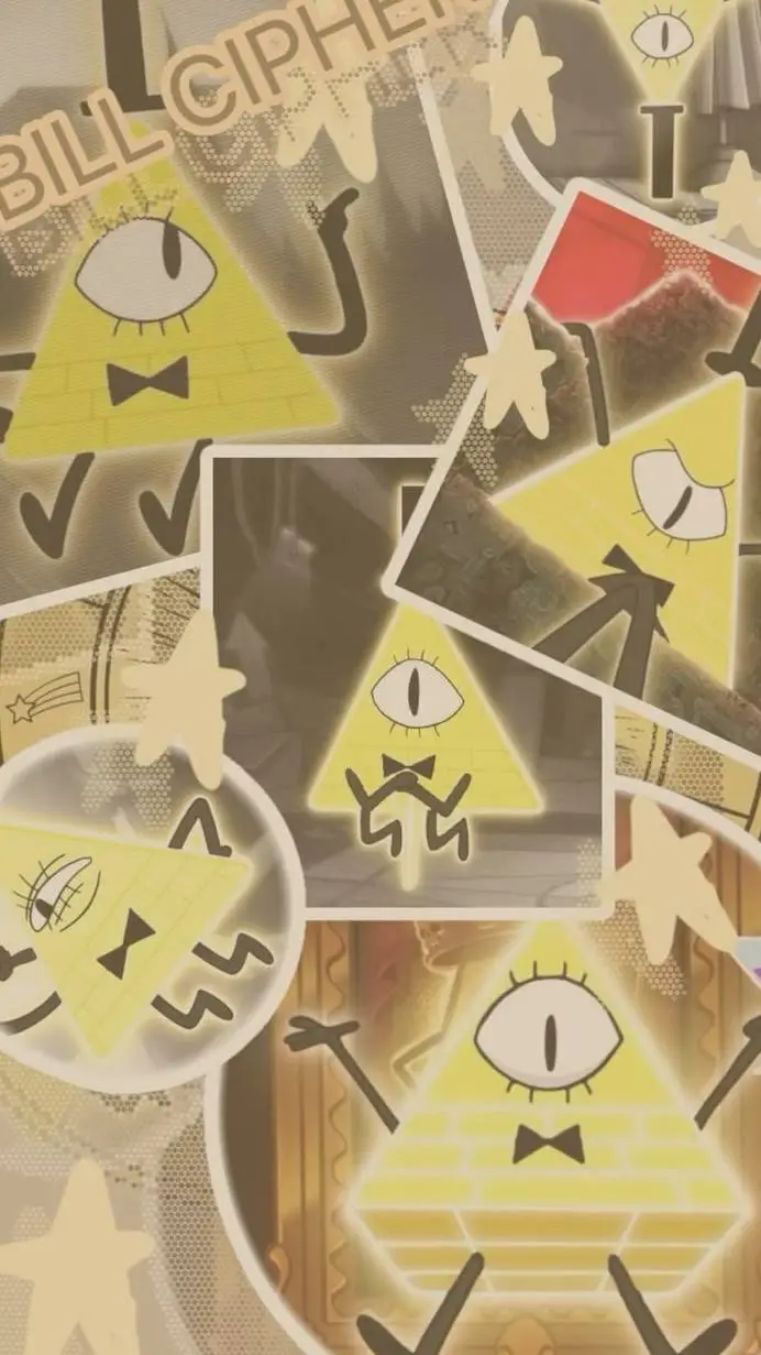 ai character: Bill cipher  background