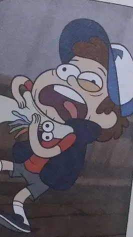 ai character: Dipper pines  background