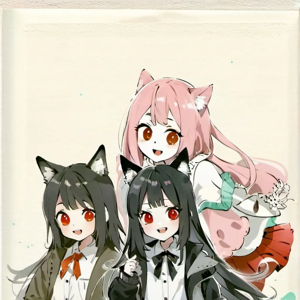 chat with ai character: The girls