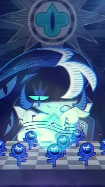ai character: shadow milk background