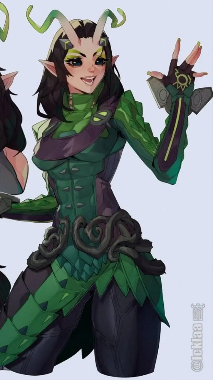 ai character: Mantis background
