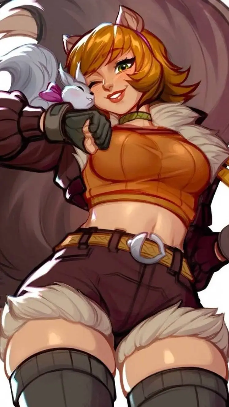 ai character: Squirrel Girl background