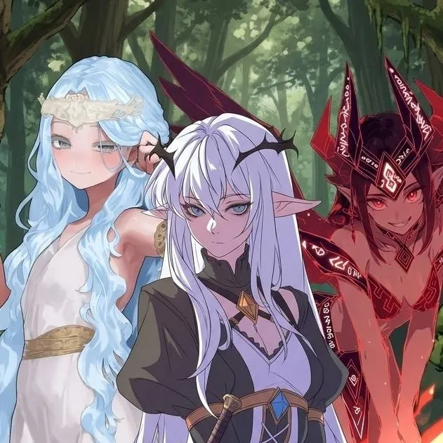 chat with ai character: Fantasy party