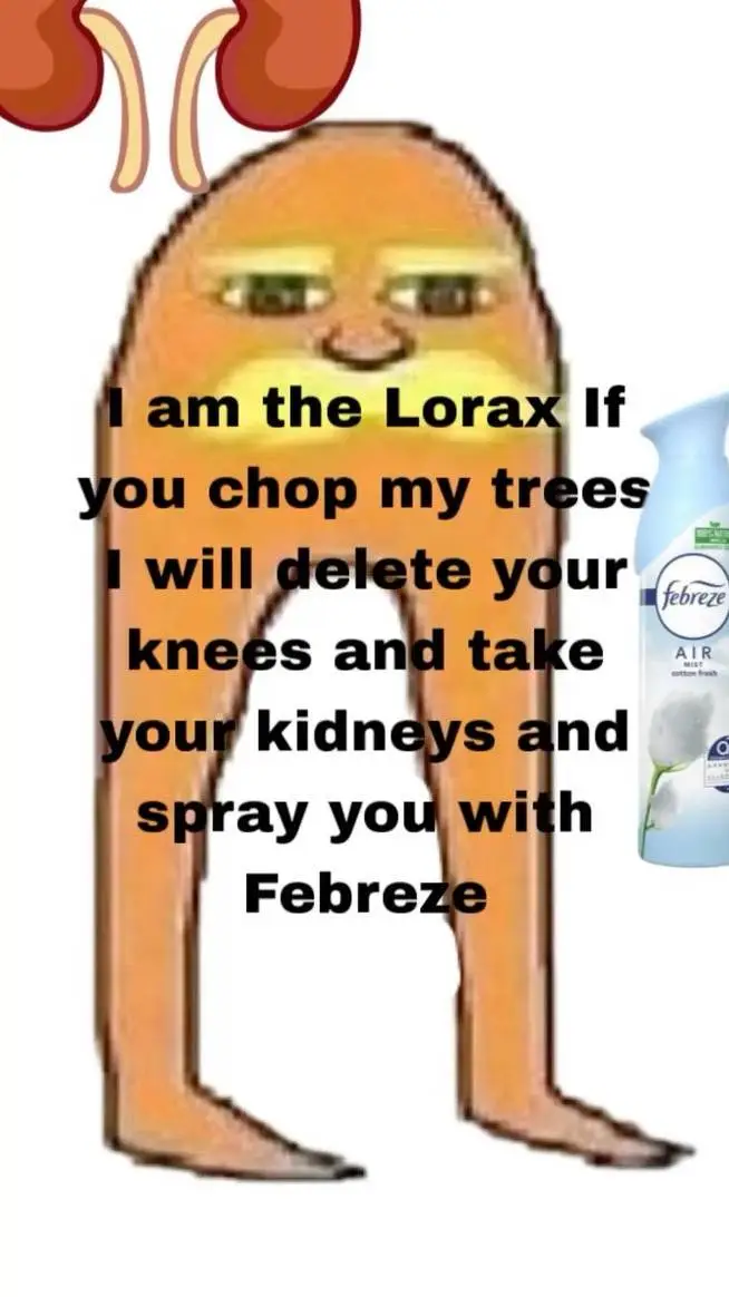 ai character: LORAX background