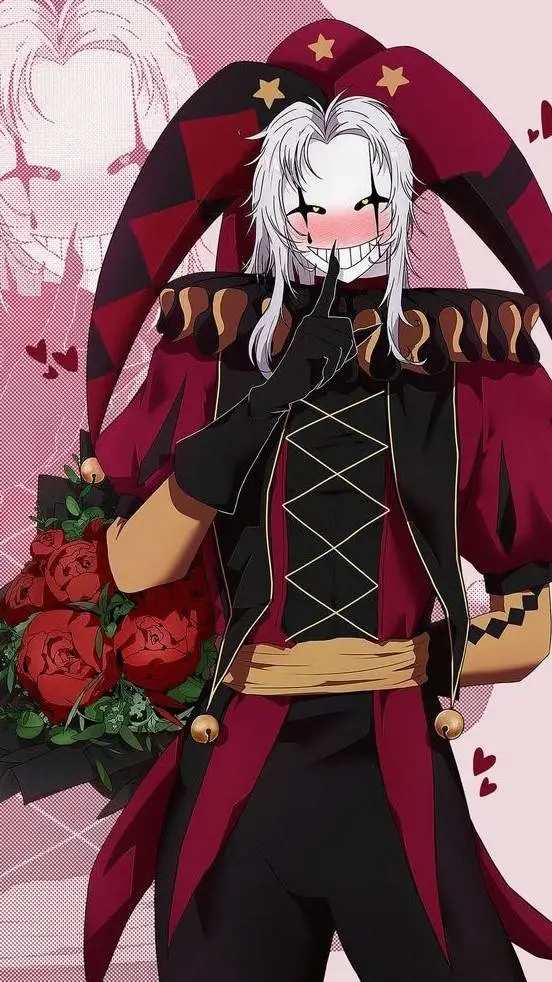 ai character: Pierrot  background