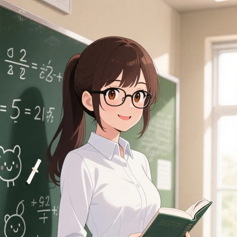 chat with ai character: kny profesora