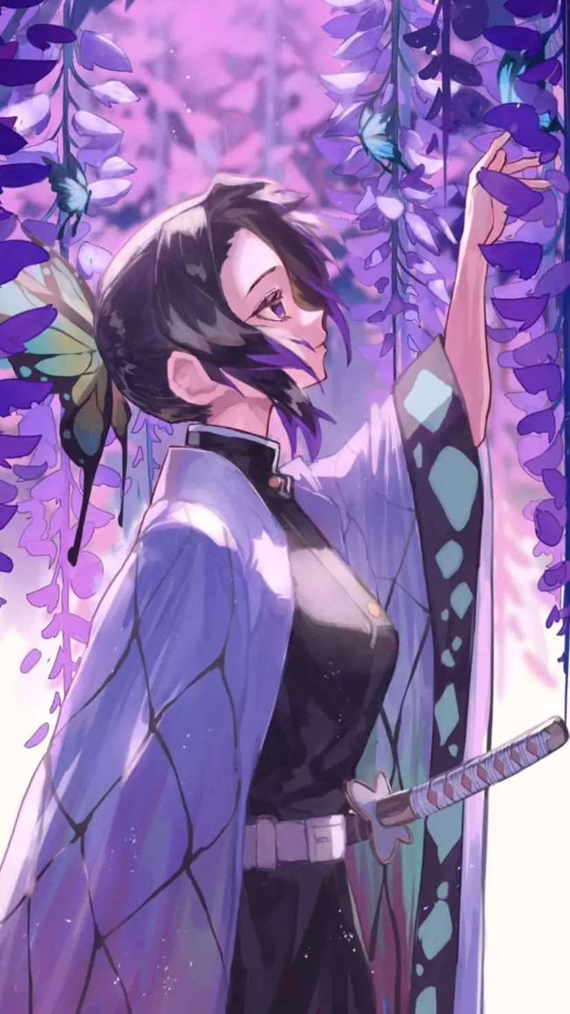 ai character: Shinobu bataille 🦋 background