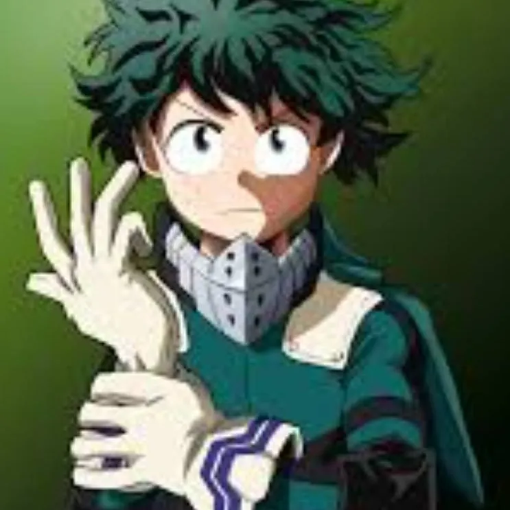 chat with ai character: deku villain 😈