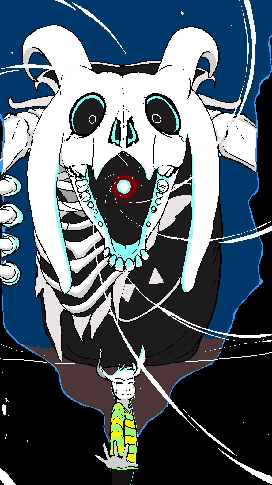 ai character: Asriel Dreemurr background