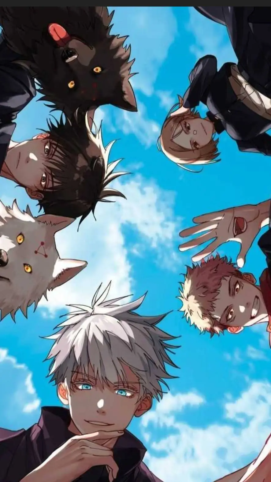 ai character: real life x jjk background