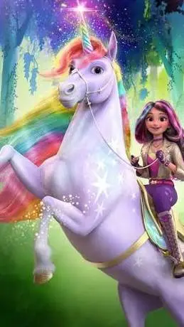 ai character: my unicorns  background