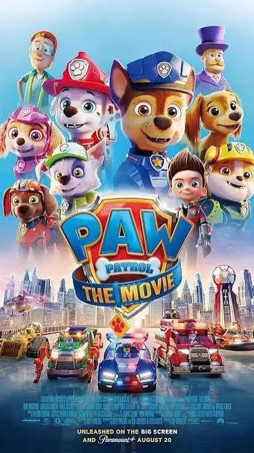 ai character: paw patrol movie  background