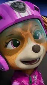 ai character: paw patrol  background