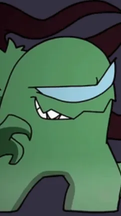 ai character: Fortegreen background