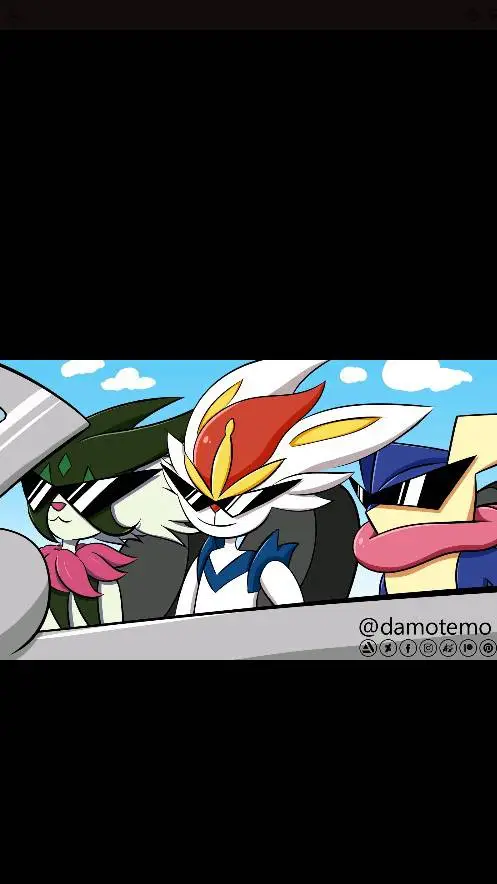 ai character: pokemon car chrash background