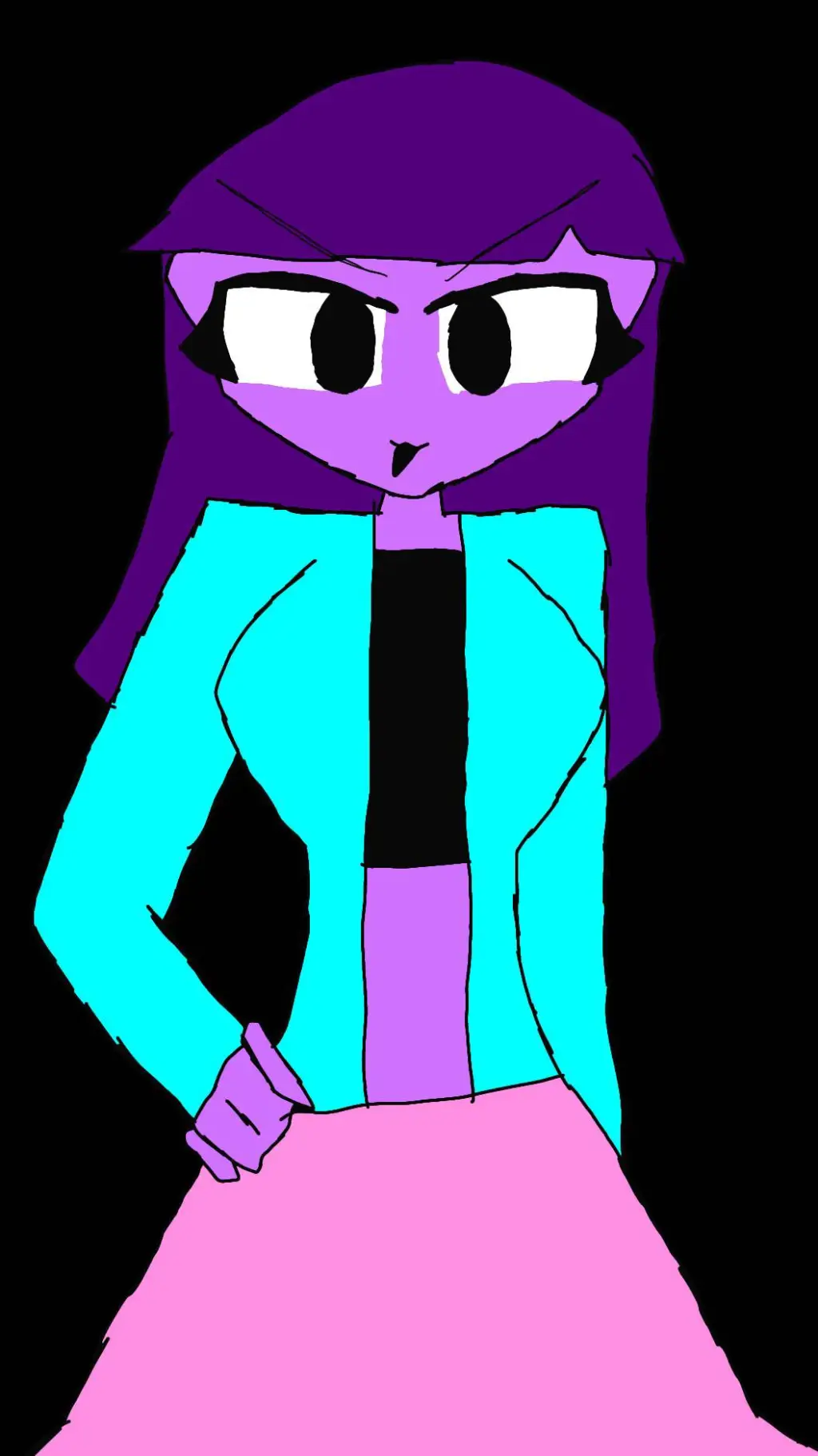 ai character: luna background