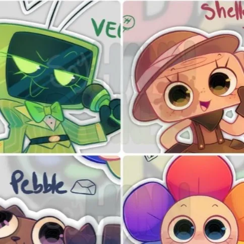 chat with ai character: Dandys world!~