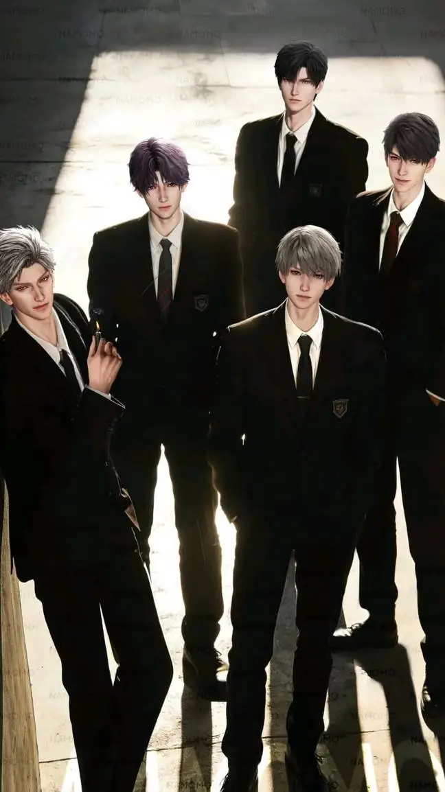 ai character: School LADS background