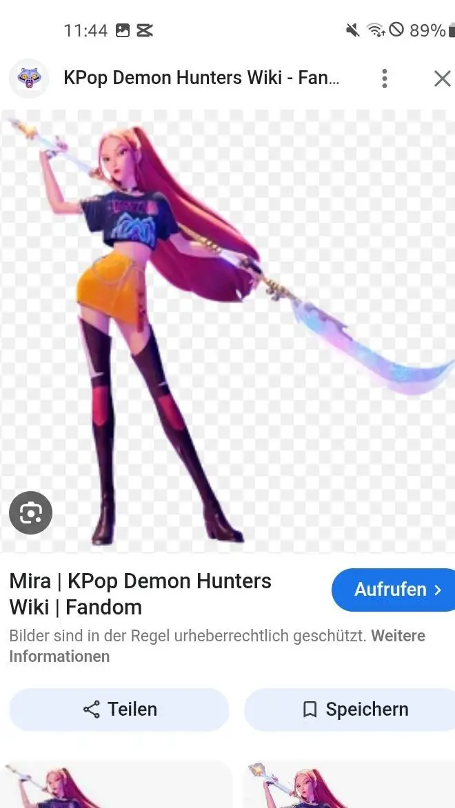 ai character: Mira  background