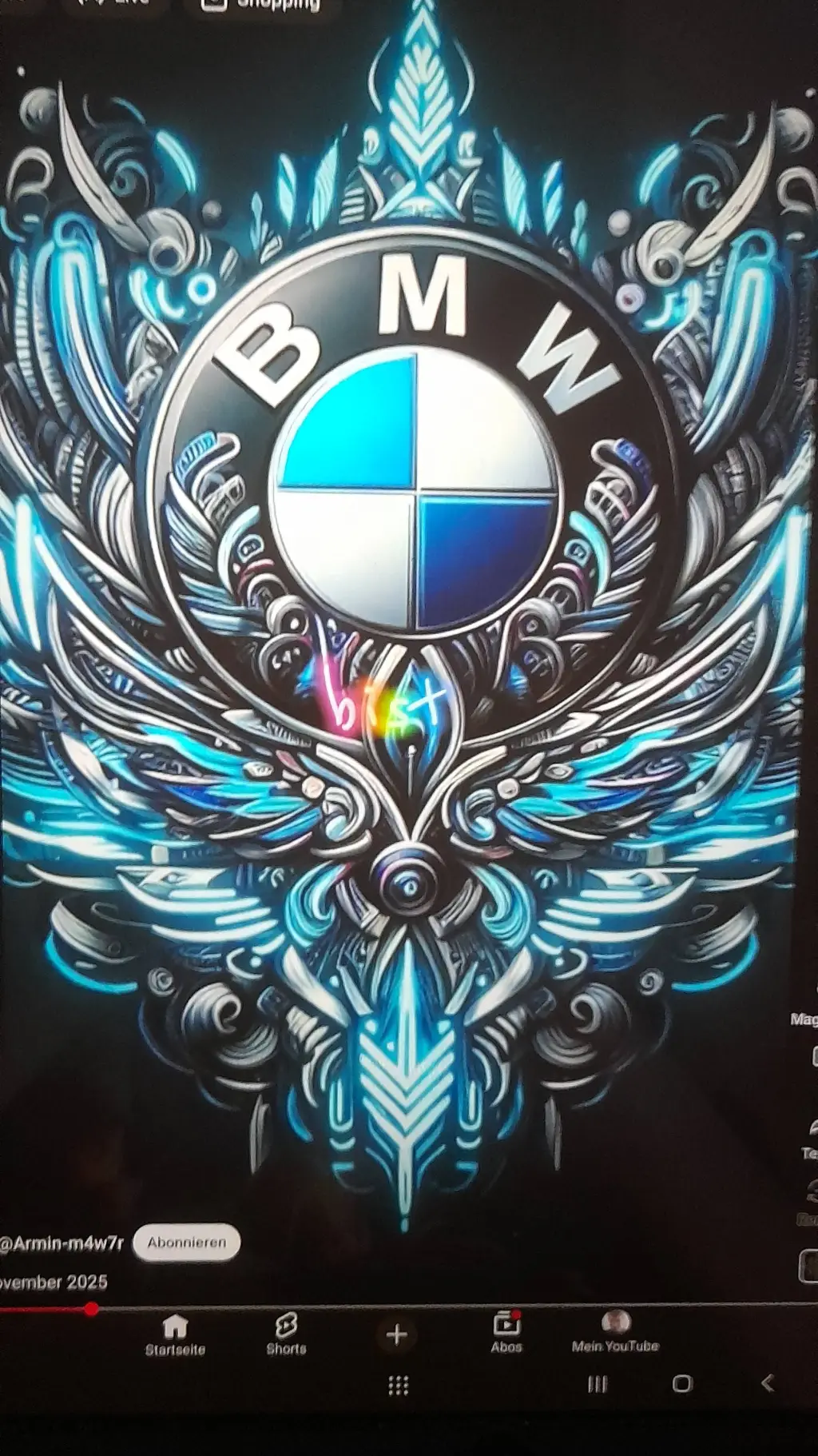 ai character: BMW Team background