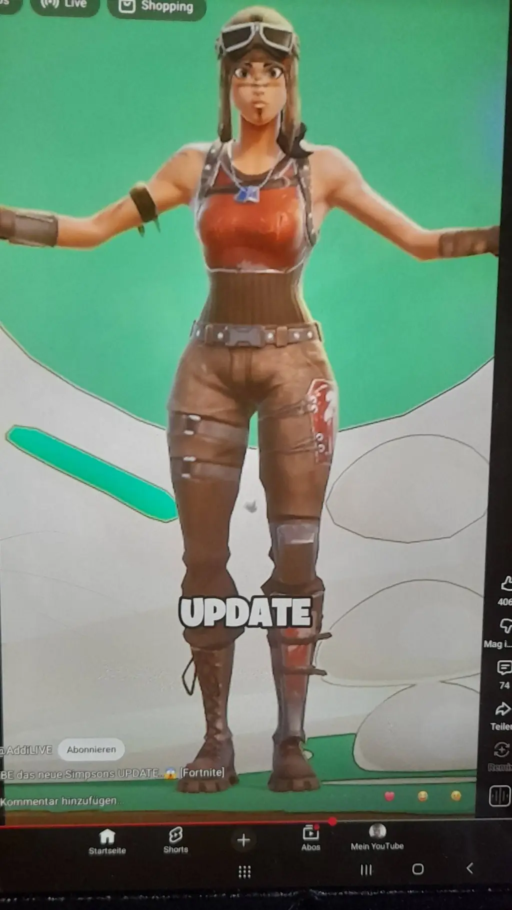 ai character: @AbbiLIVE background