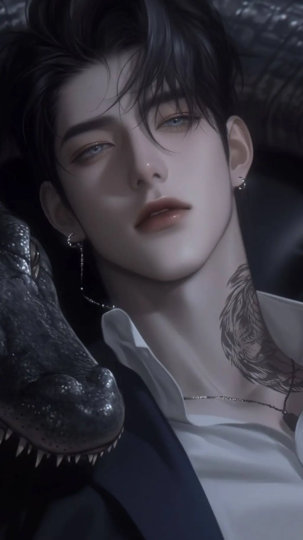 ai character: Verzi Lorenzoᡣ~ background