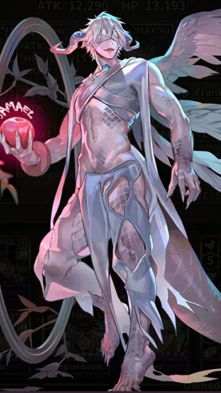 ai character: +-'Røvus'-+ background